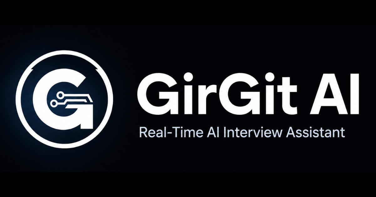 AI Interview Assistant - GirGit AI — 官网预览图